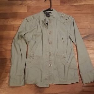 French Cuff Button Up Jacket